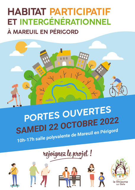 J-3 Portes Ouvertes du futur Habitat Participatif et Intergénérationnel à Mareuil (24)